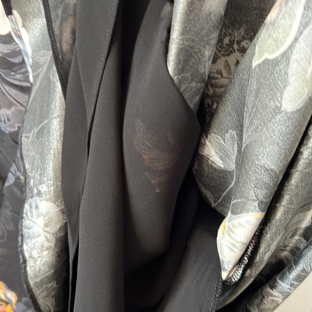 Allsaints Demi Lilly Floral Satin Mini Dress - Picture 12 of 13